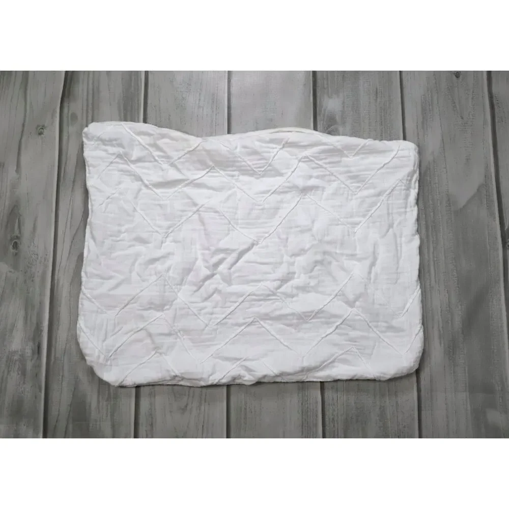 UGG Pillowcase, Sham, 100% Cotton, Standard White Ivory, Bed Linen
